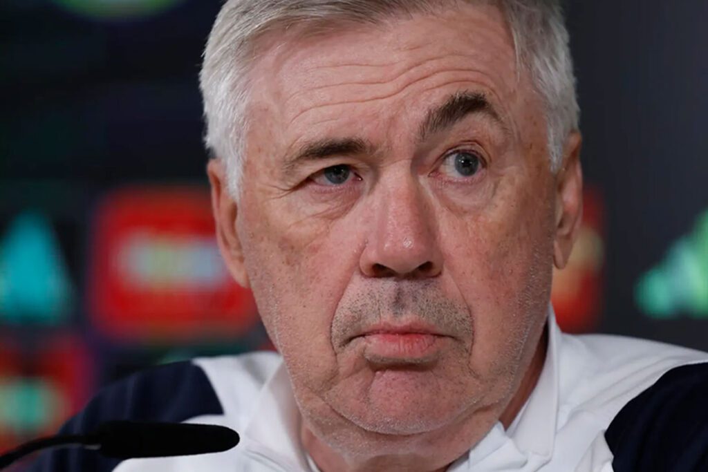 Ancelotti en rueda de prensa (EFE)