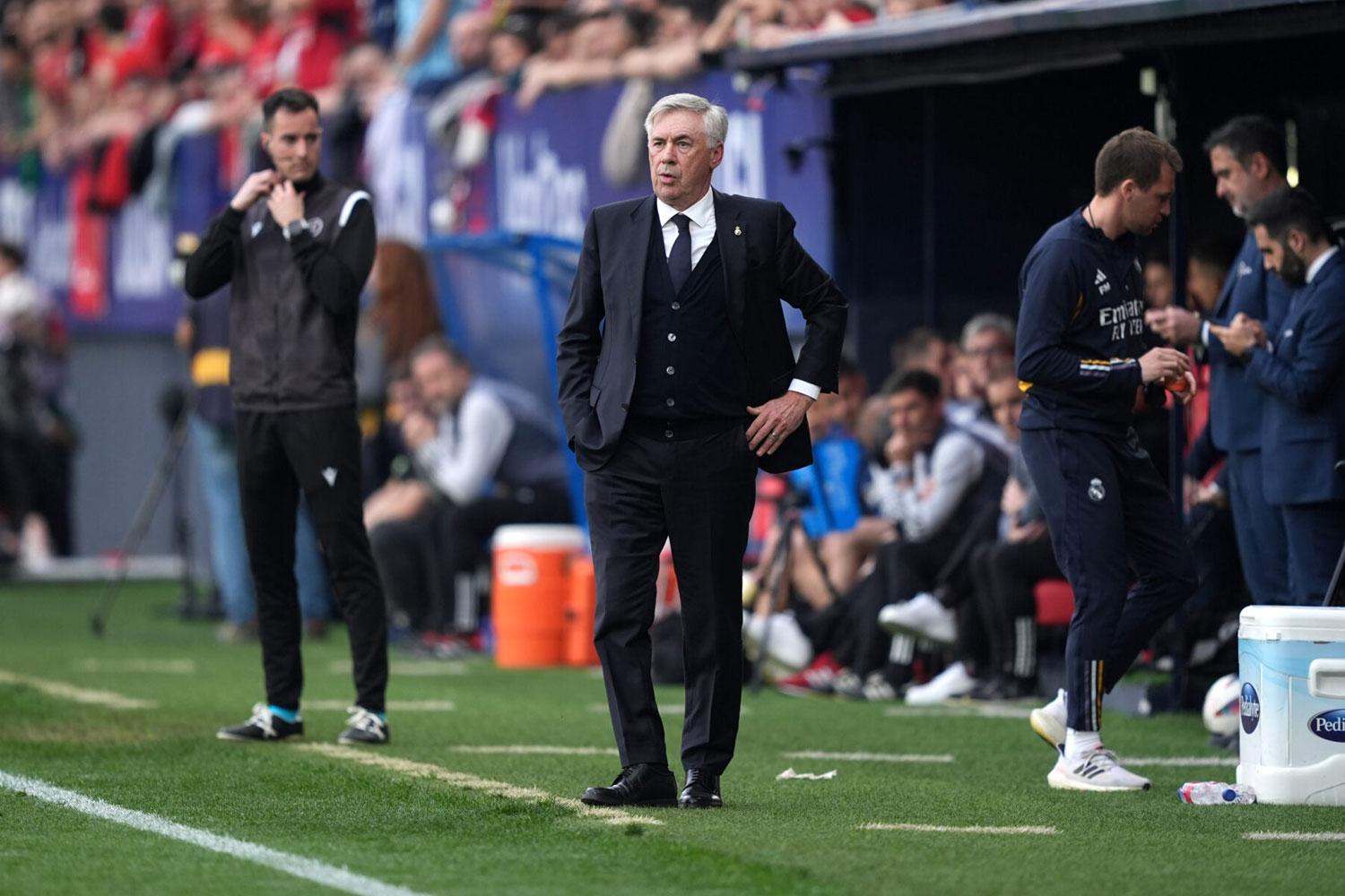Ancelotti en El Sadar (Getty)
