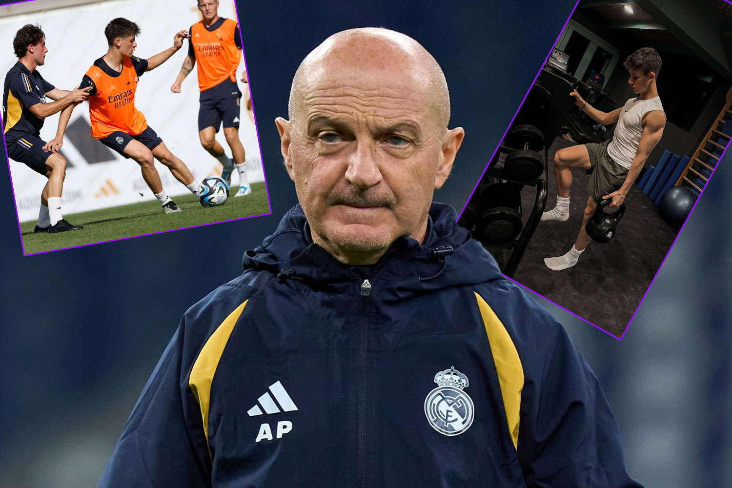 Arda Güler ha sufrido una transformación física gracias a Antonio Pintus (Getty, Real Madrid)