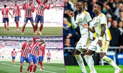 Bailes del Atlético y Real Madrid (Agencias)