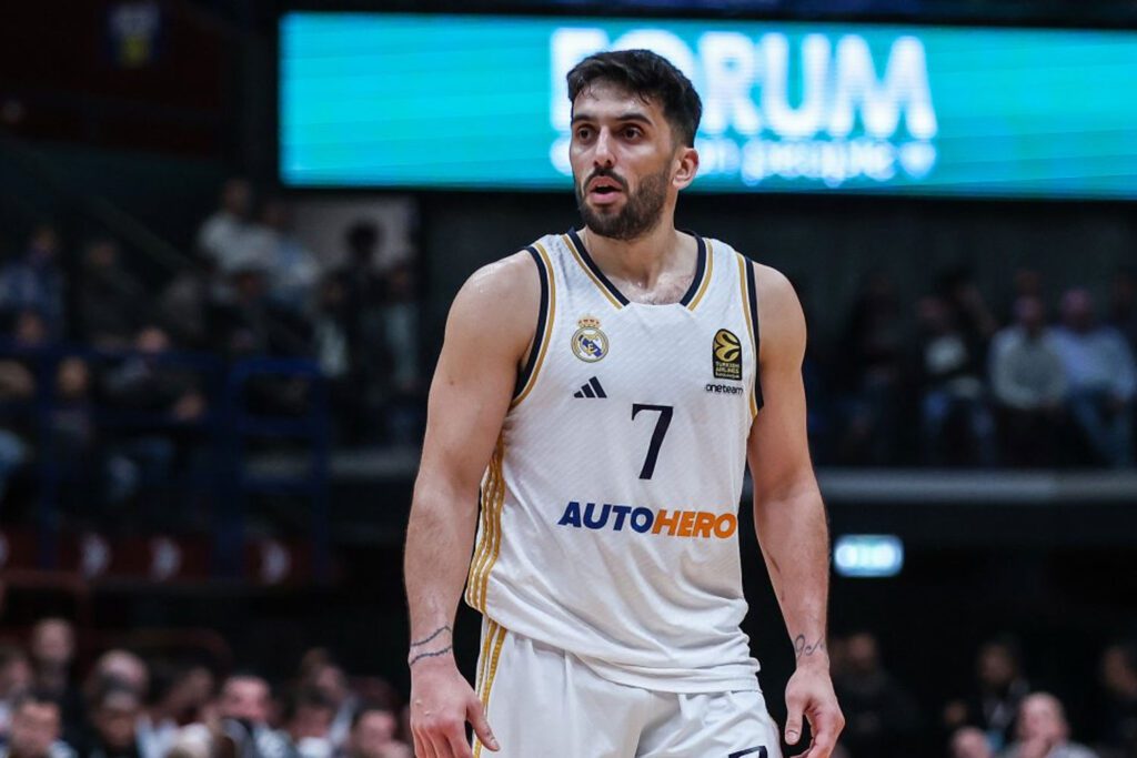 Campazzo en un partido con el Real Madrid (ACB Photo)
