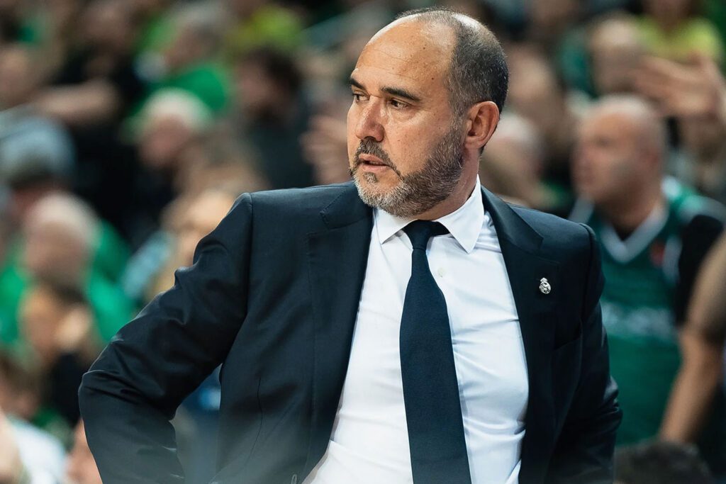 Chus Mateo en un partido con el Real Madrid (Real Madrid)