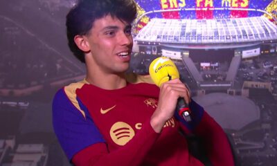 Joao Félix en una entrevista con Catalunya Ràdio (3CAT)