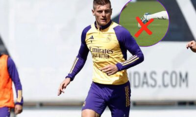 Kroos no ha usado sus míticos botines (Real Madrid - montaje Dinastía Blanca)