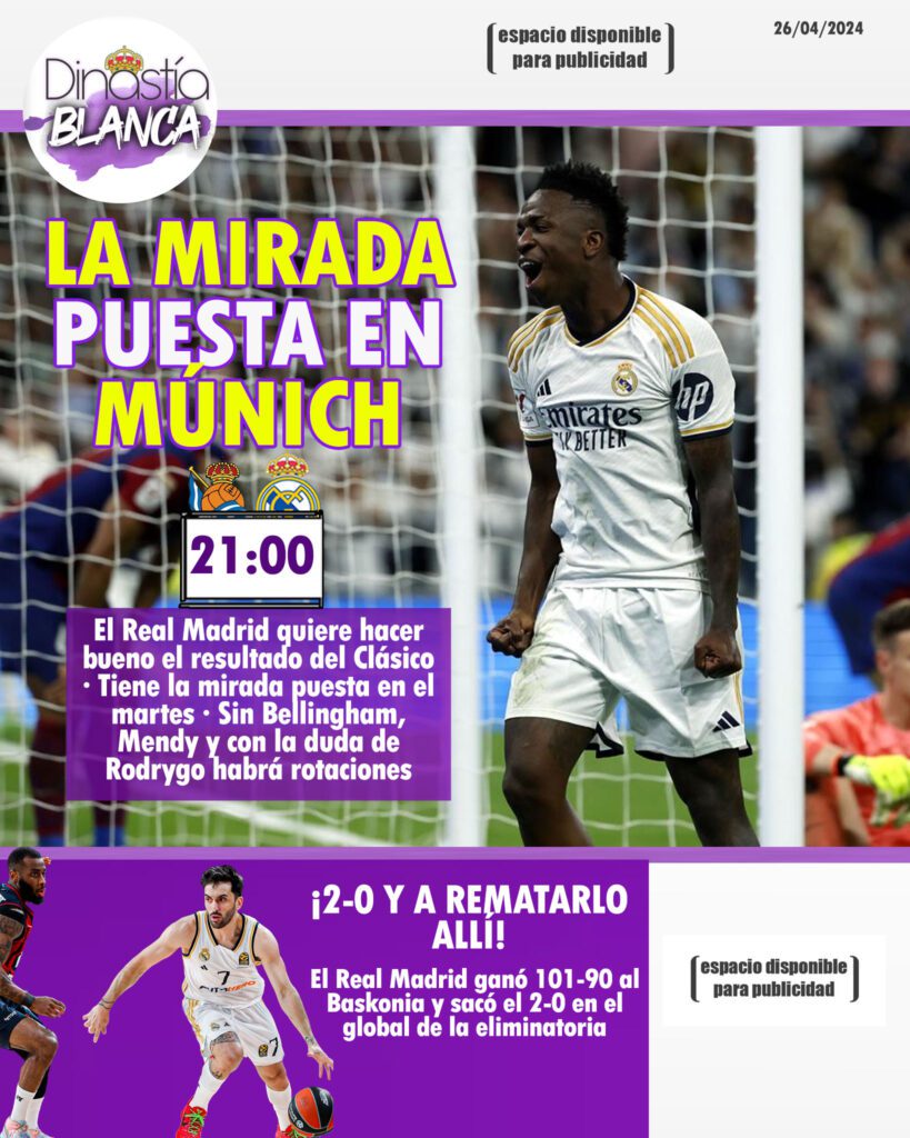 La portada del día de Dinastía Blanca del 26 de abril del 2024