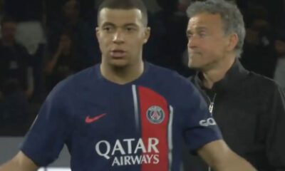 Mbappé tuvo bronca con Luis Enrique