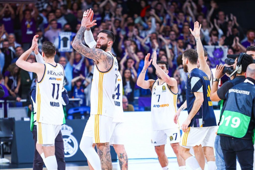 El Real Madrid Baloncesto en un partido del curso (Icon Sport)