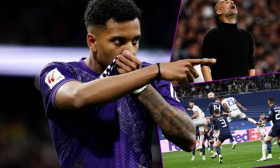 Rodrygo apunta el Manchester City de Guardiola (Getty)