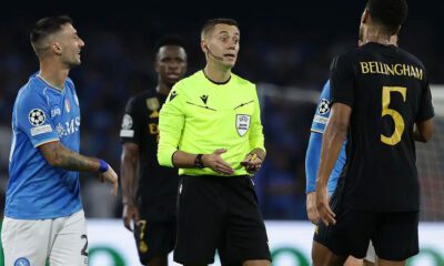 Turpin hablando con Bellingham