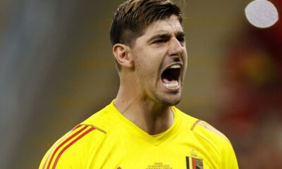 Courtois con Bélgica