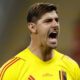 Courtois con Bélgica