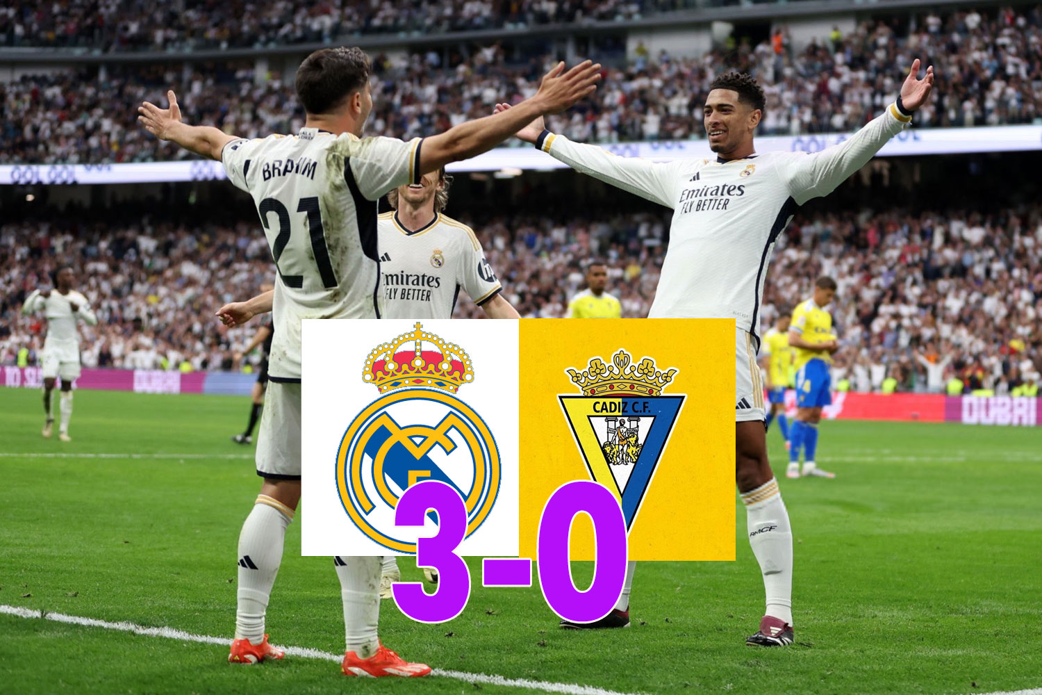 El Real Madrid cumple y gana la Liga