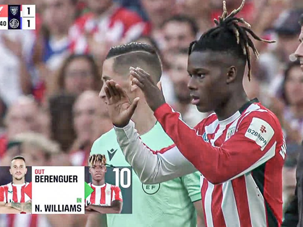 Nico Williams es demasiado para el Athletic; el Girona y el Betis empatan