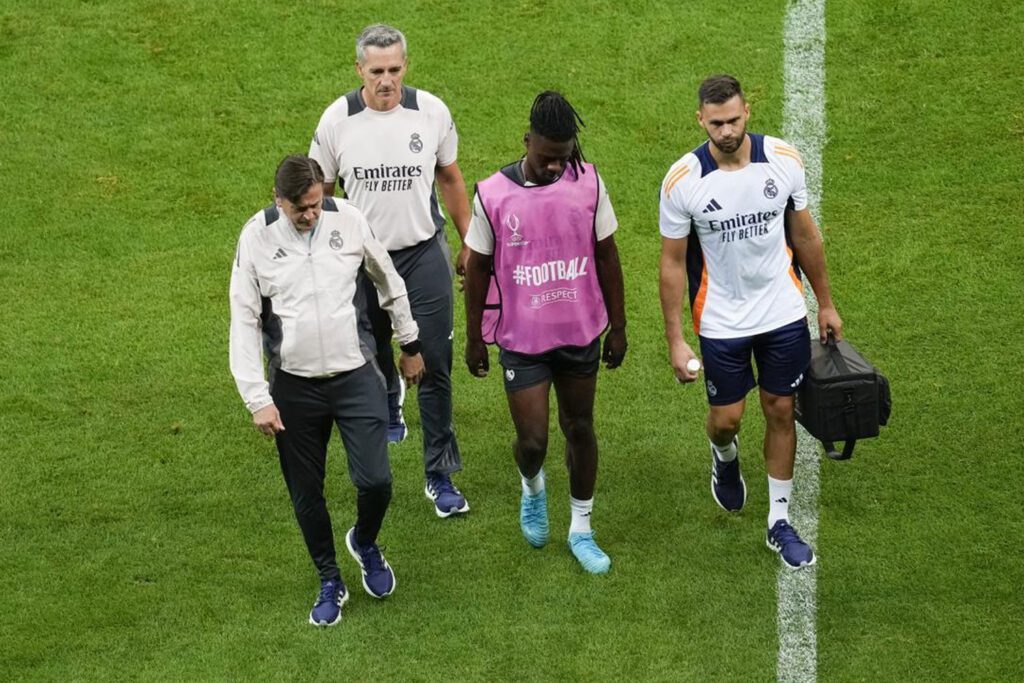 Última hora sobre la lesión de Camavinga; menos grave de lo esperado