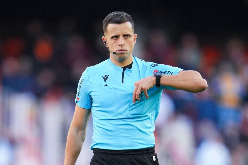 García Verdura se estrenará pitando al Real Madrid