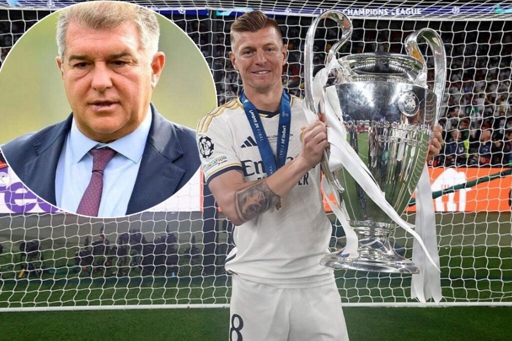 Kroos «flipa» con la gestión del Barça de Laporta: «WOW»