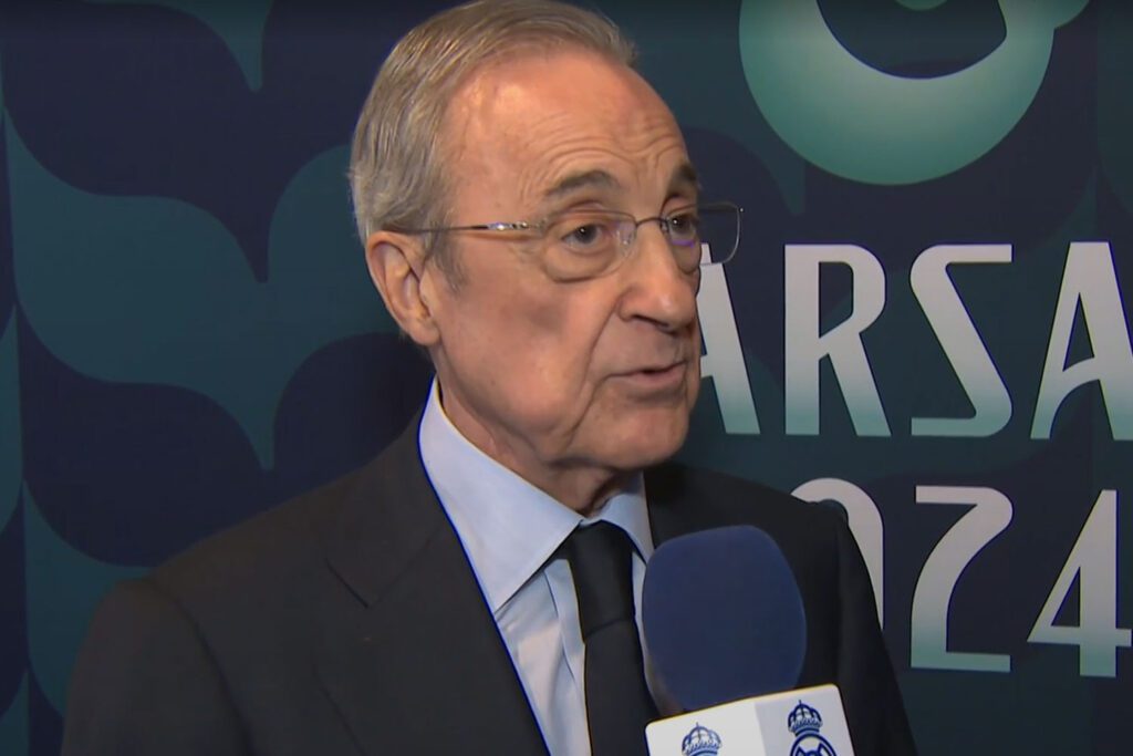 Florentino destapa lo que le dijo Mbappé en la celebración