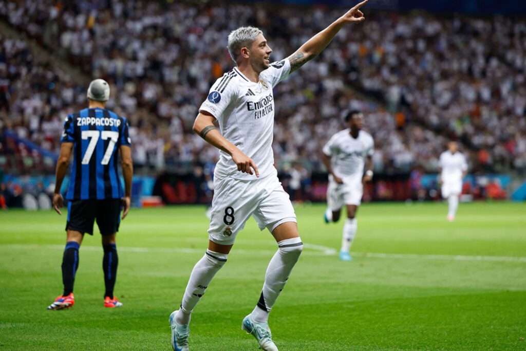 Valverde desvela a quién le dedica su gol: «Se lo dedico a ellos»