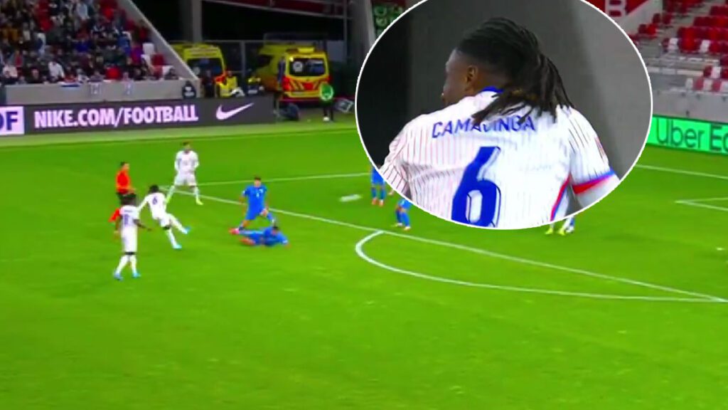 Así fue el gol de Camavinga en el Israel-Francia: ojo a su curiosa celebración