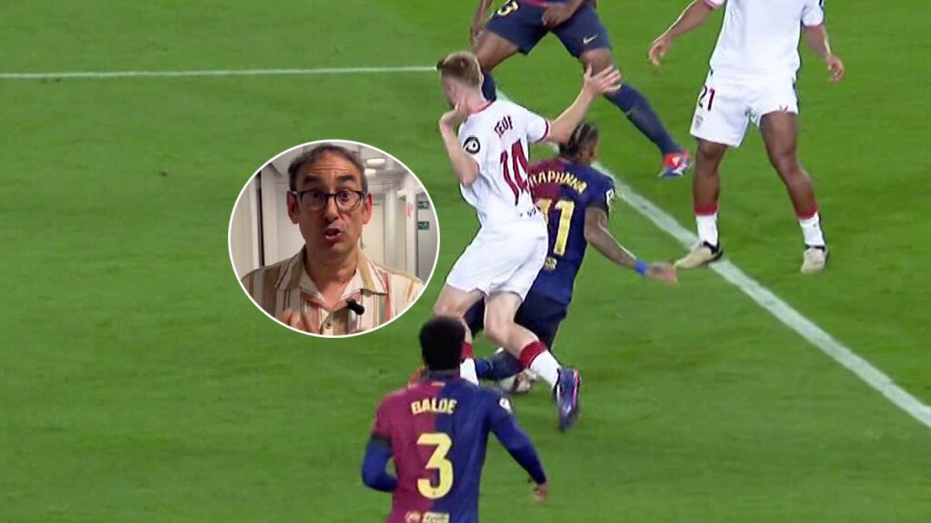 Iturralde confirmó en directo el último robo del Barça