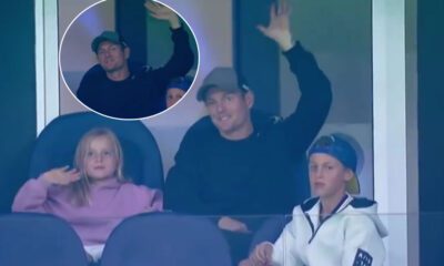 Kroos en el palco del Bernabéu