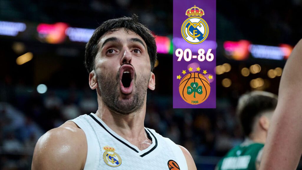 El Real Madrid resurge; gran victoria ante el Panathinaikos