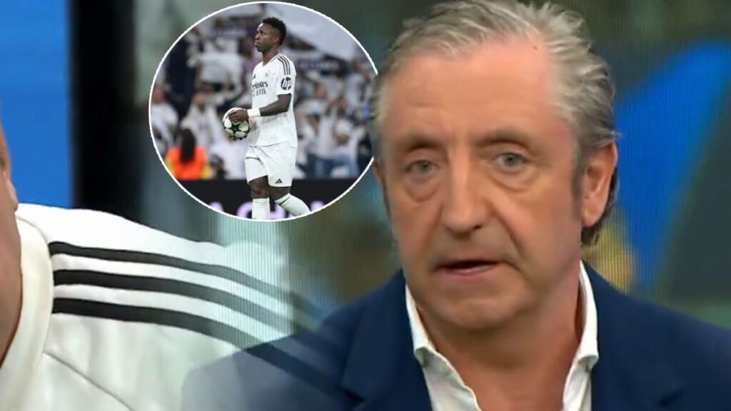 Pedrerol enreda con Vinicius tras su exhibición: «Sobra…»