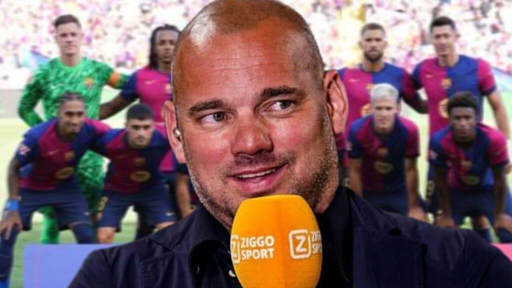 Sneijder destroza a un jugador del Barça: «Es un llorón, es una plaga tenerlo en el campo…»