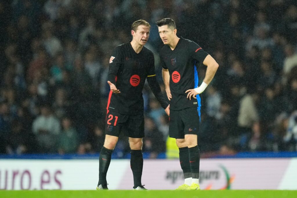 La Real Sociedad tumba al Barça de Flick, petardazo en Anoeta