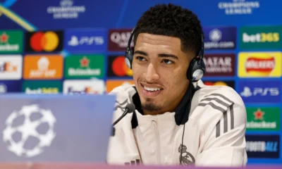 Bellingham en rueda de prensa