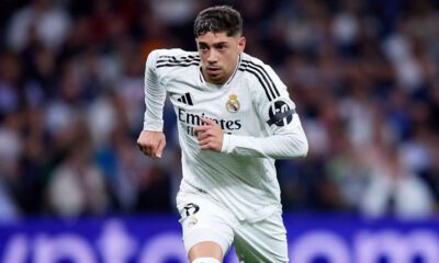 Valverde en un partido de Champions