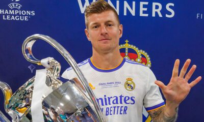 Kroos con la Champions League