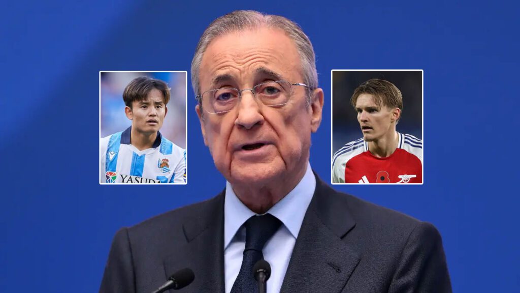 Ødegaard, Kubo y apuntan en rojo al siguiente, Florentino cierra la puerta