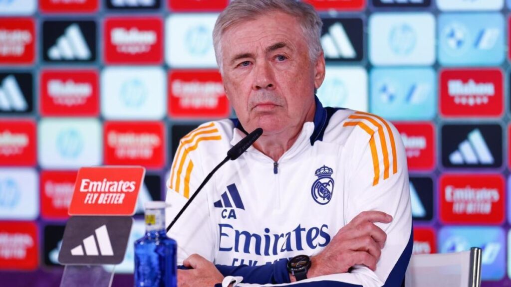 Ancelotti en rueda de prensa