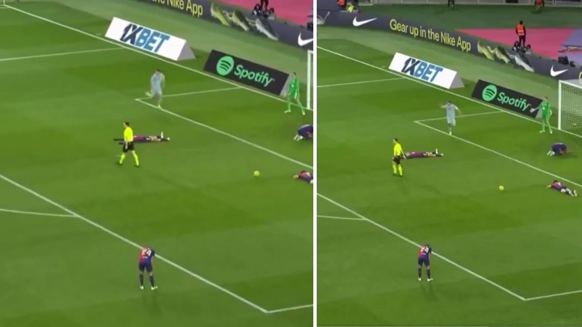 De Burgos sin pitar el saque de centro