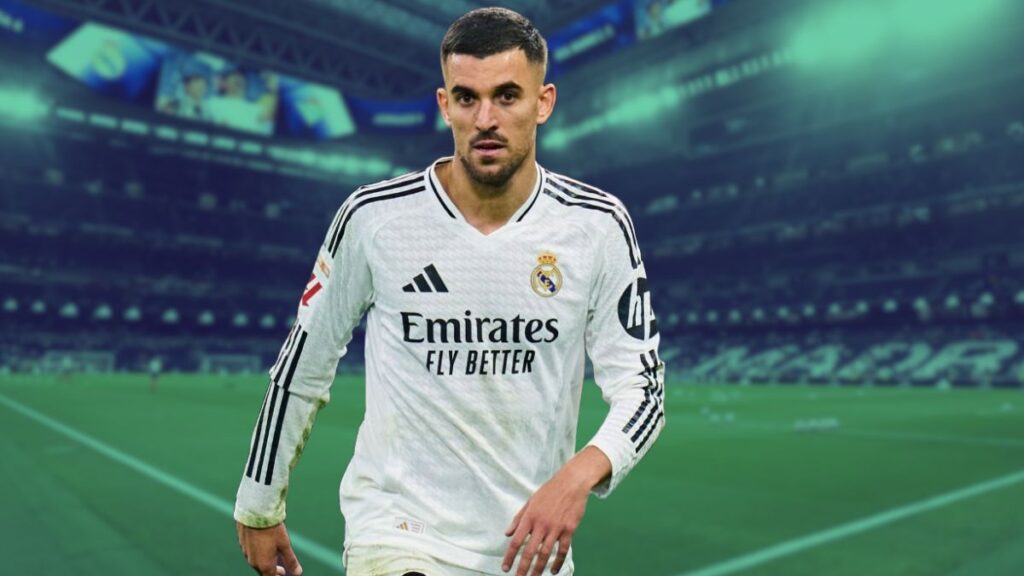El futuro de Ceballos da un giro de 180 grados Ceballos y el Bernabéu de fondo