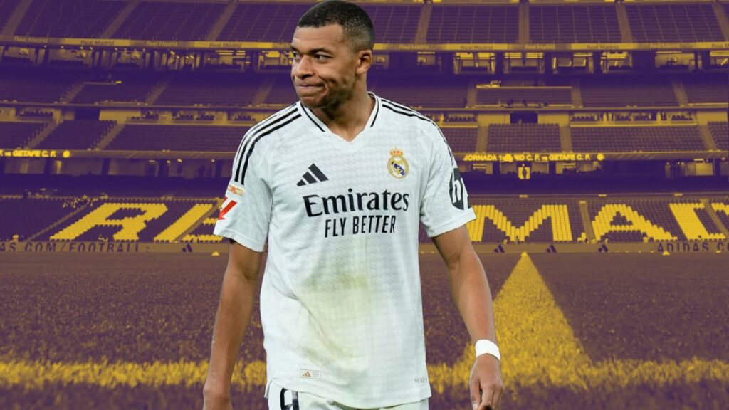 Mbappé en el Bernabéu