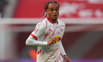 Xavi Simons con el Leipzig (Getty)