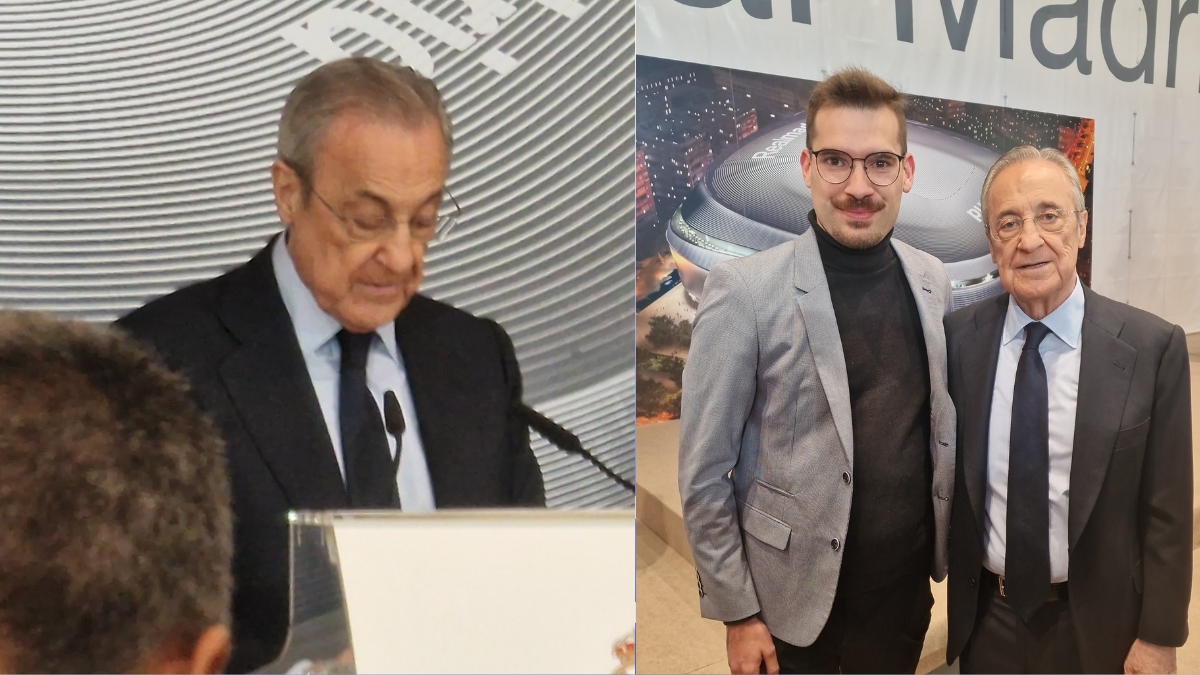 Florentino hablando con Dinastía Blanca