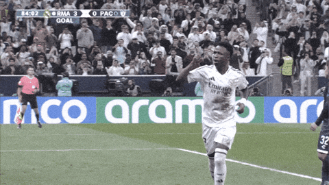 Vinicius pasa a otro nivel y apunta al 2025 Vinicius celebrando su gol al Pachuca