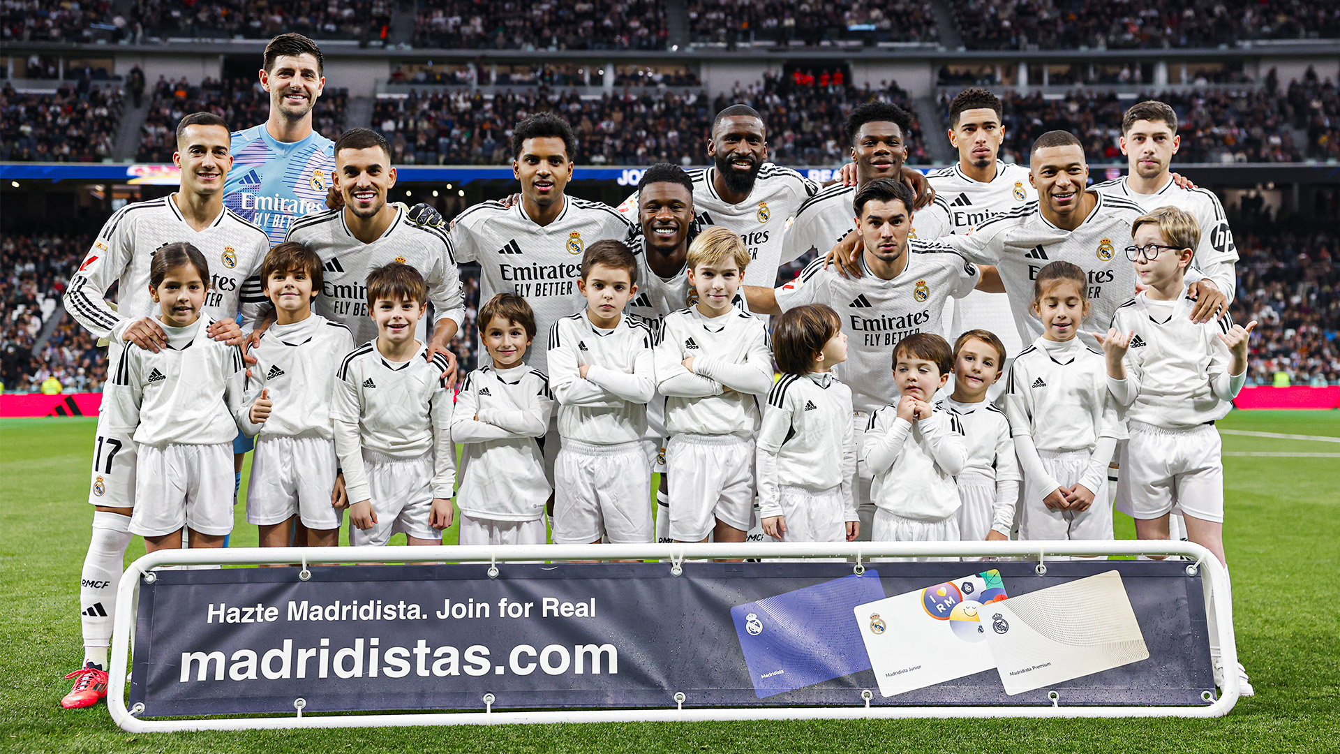 El once del Real Madrid contra el Sevilla