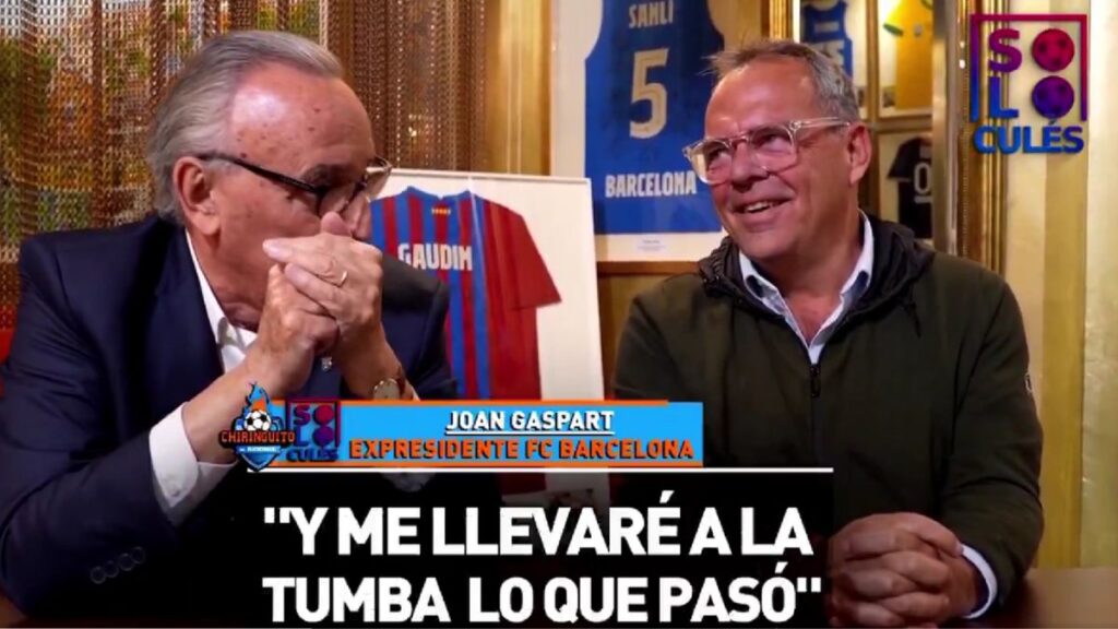 Gaspart reconoce lo que hizo como vicepresidente de la Federación: es muy grave