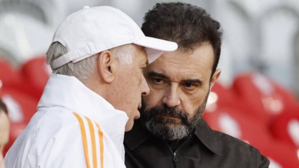 Reunión de última hora entre Ancelotti y José Ángel Sánchez