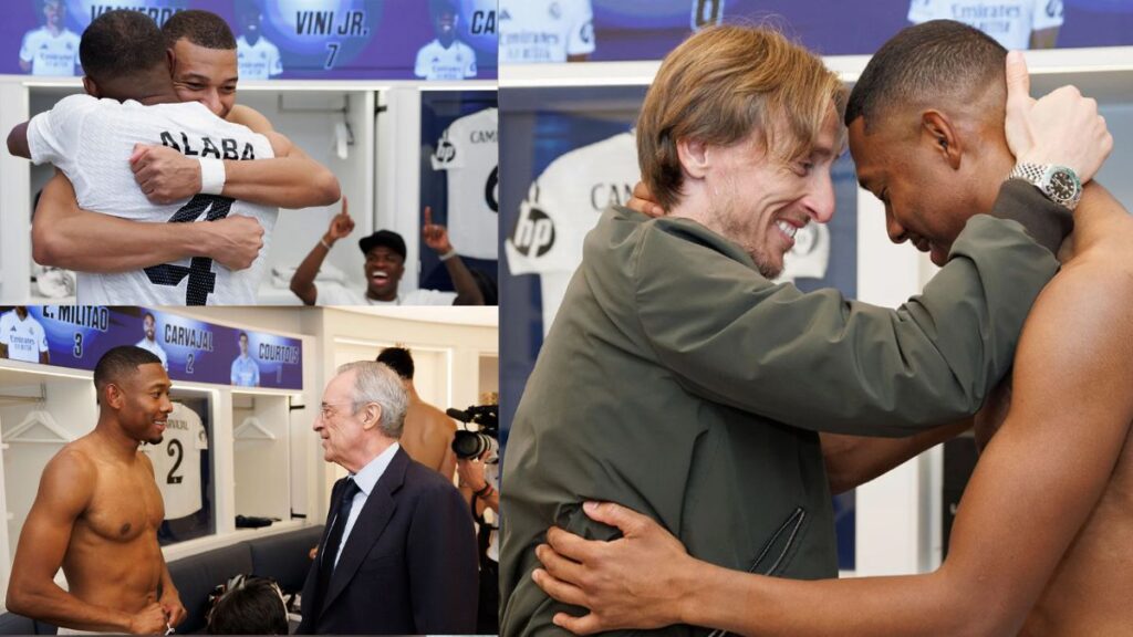 Así fue el emotivo regreso de Alaba: 399 días después