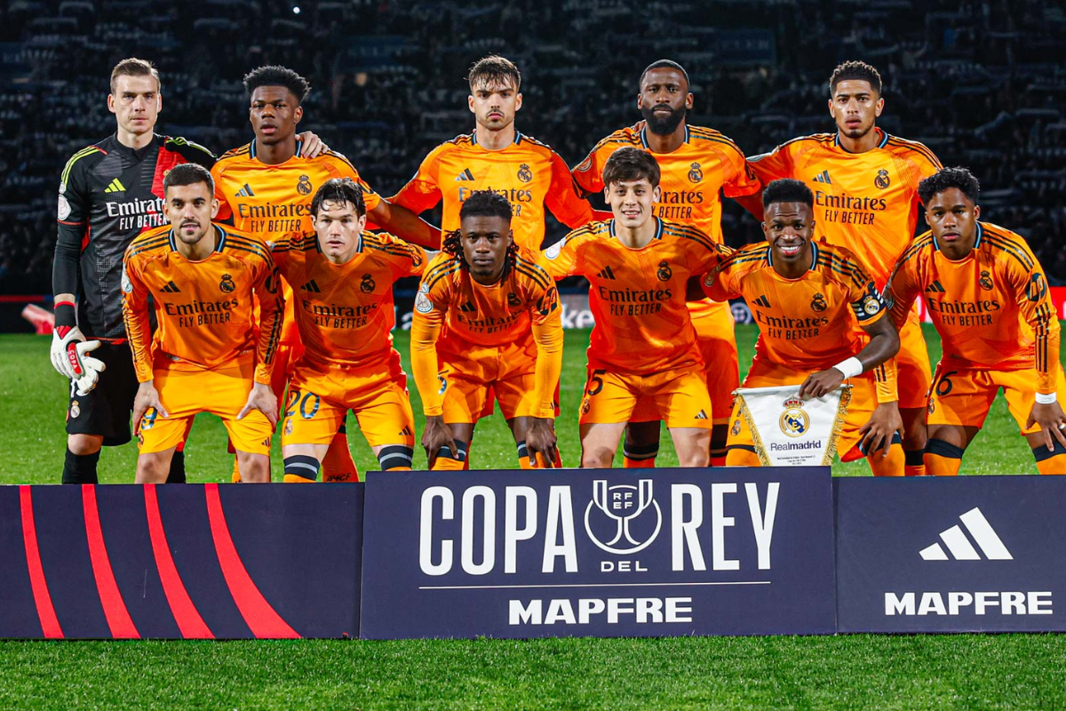 El once del Real Madrid ante la Real Sociedad