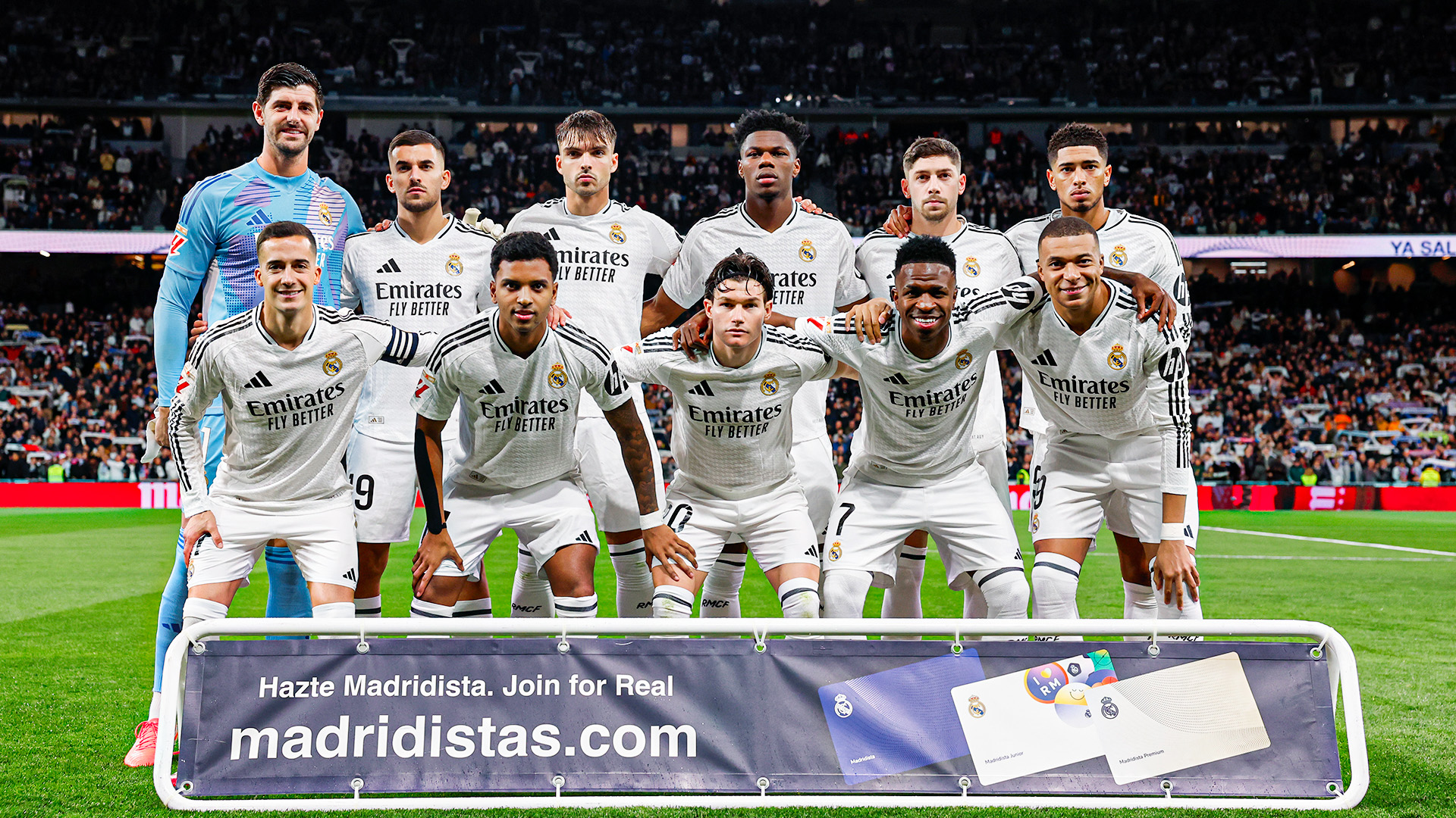 Once del Real Madrid en el derbi