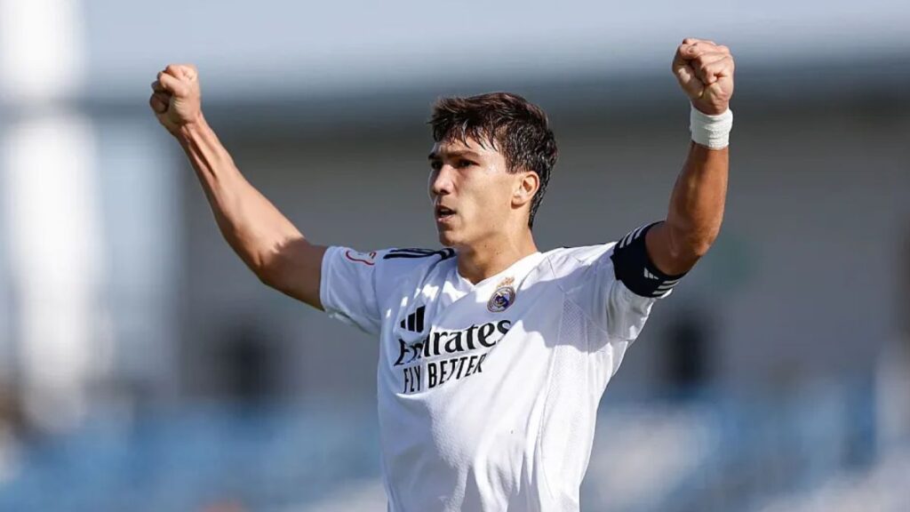 Gonzalo celebrando un gol