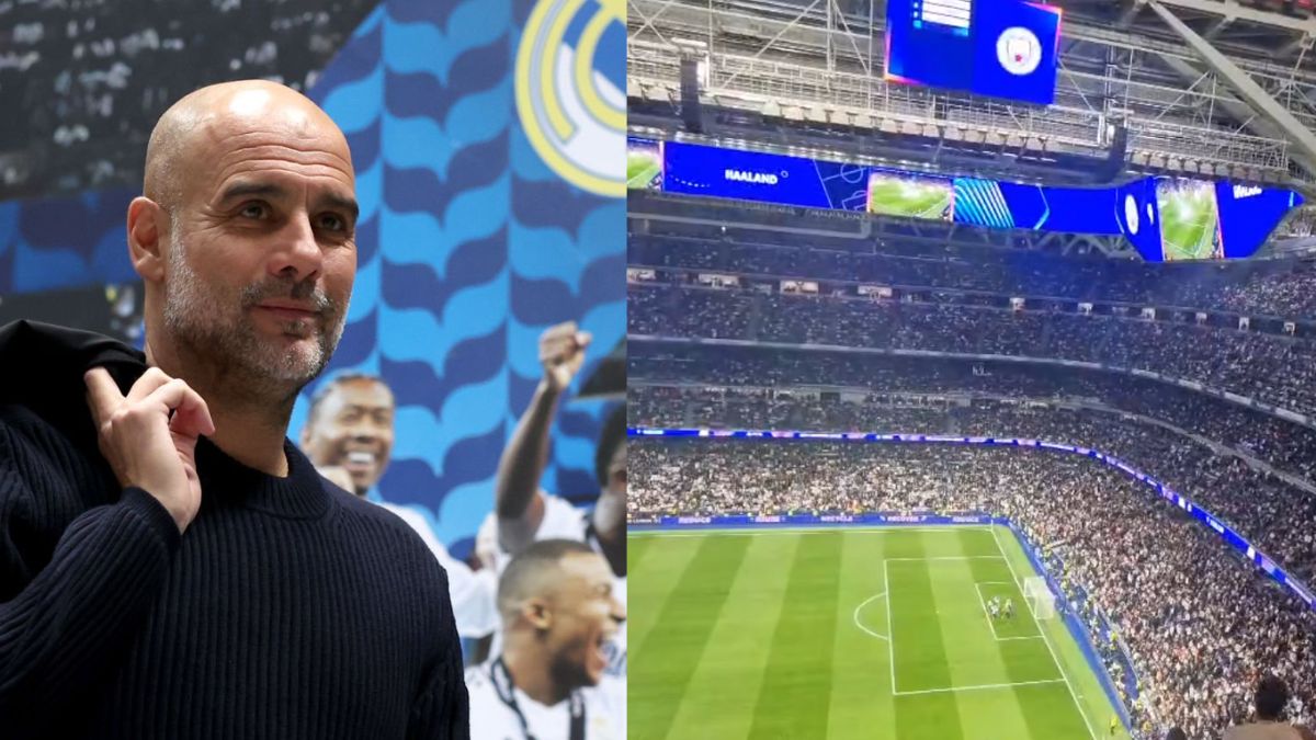 Guardiola y el Bernabéu