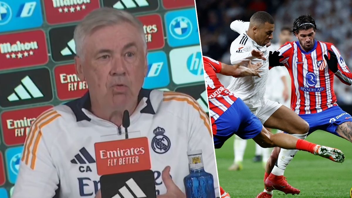 Ancelotti y el derbi de Liga al lado