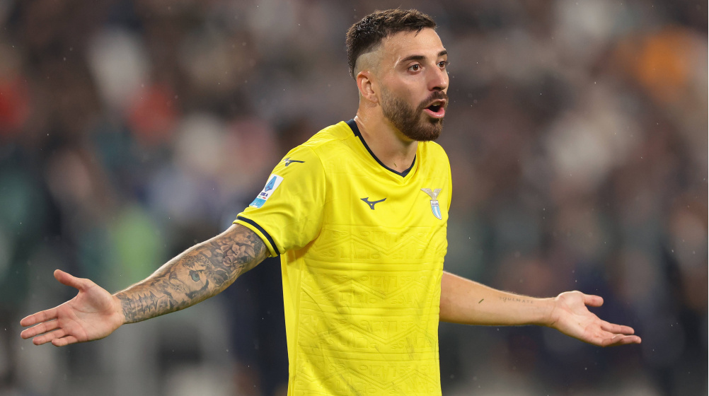 Gila en un partido con la Lazio